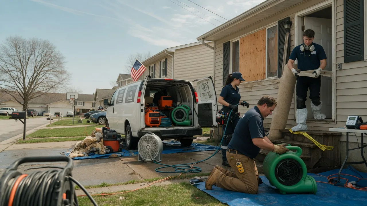 Water Damage Restoration in Broadway, OH near me